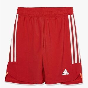 NWOT 2 Pairs Adidas Scarlet Sports Shorts with White Accents Youth XL​​